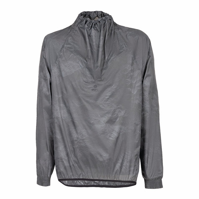 KNOX Tor Wasserdicht Unisex Motorrad-Regenüberjacke Anthrazit
