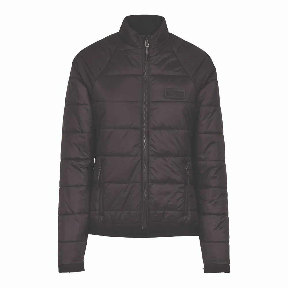 KNOX Union Quilt Damen Motorradjacke Schwarz