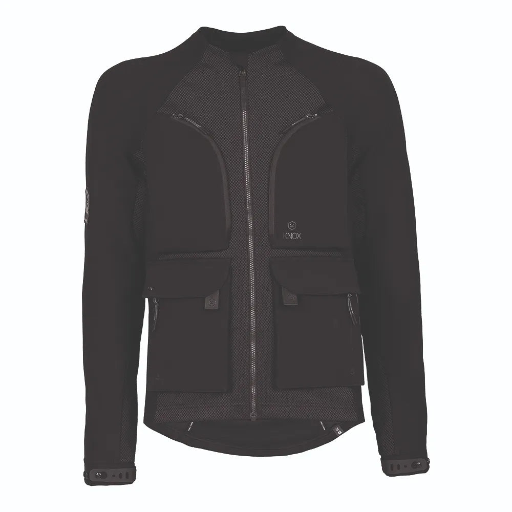 KNOX Tor Sage Überjacke Herren Motorrad-Adventurejacke Salbeigrün