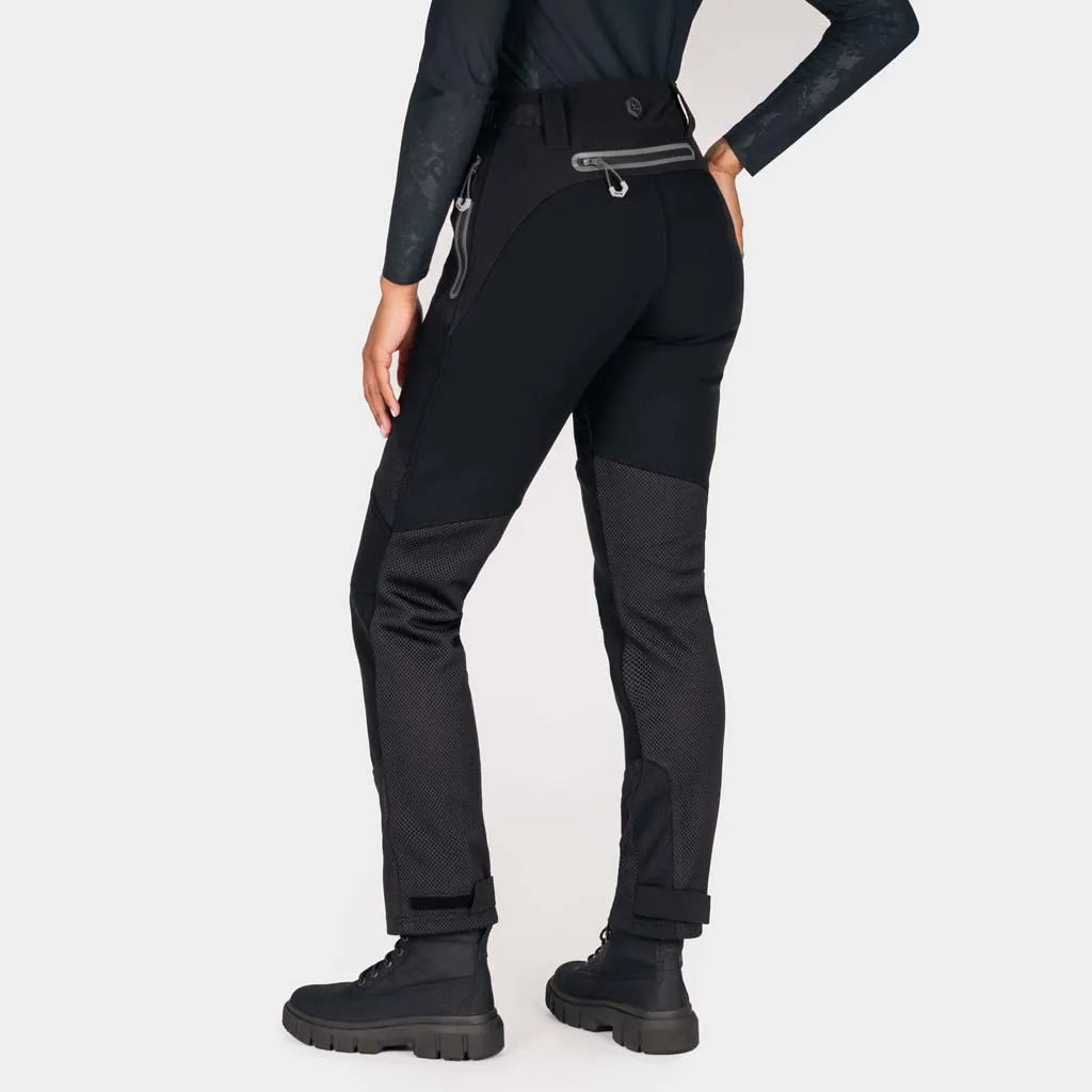 KNOX Urbane Pro Move Damen Motorradhose Petrol Blau