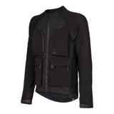 KNOX Tor Herren Motorrad-Protektorenjacke Schwarz