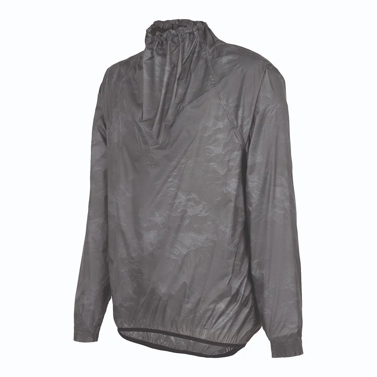 KNOX Tor Wasserdicht Unisex Motorrad-Regenüberjacke Anthrazit