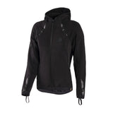 KNOX Shield Motorrad Kapuzenjacke Damen Schwarz