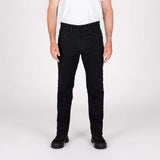 KNOX Shield MK2 Klassisch Kurz Herren Motorradjeans Schwarz