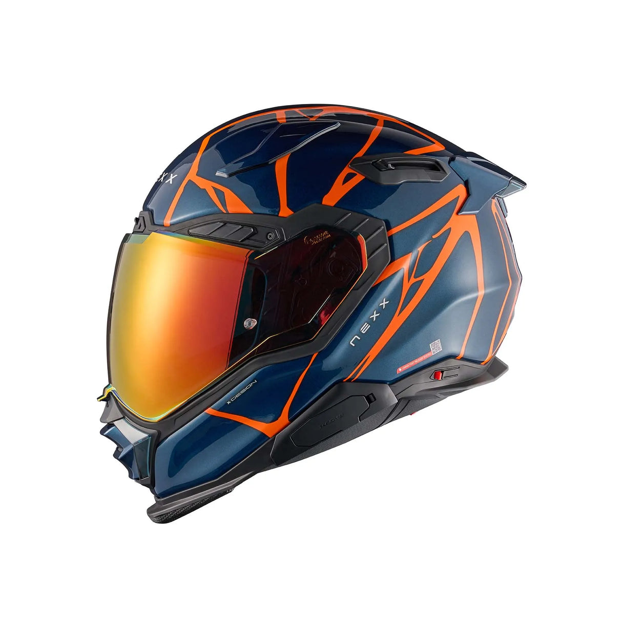 NEXX Helm X.WST3 B-SIDE CARBON Blau TEAL