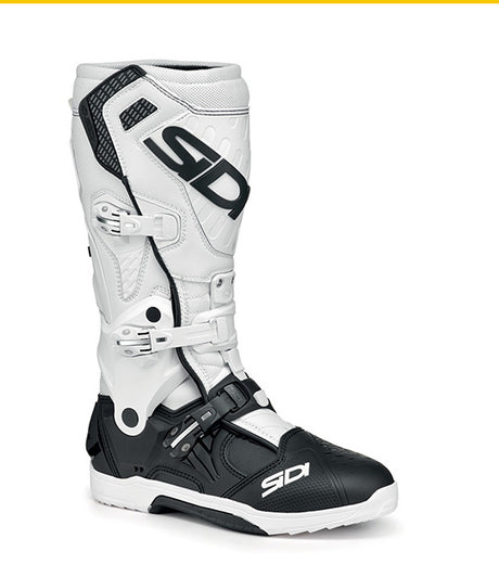 Sidi Crossair Motocross Stiefel Schwarz-Weiß
