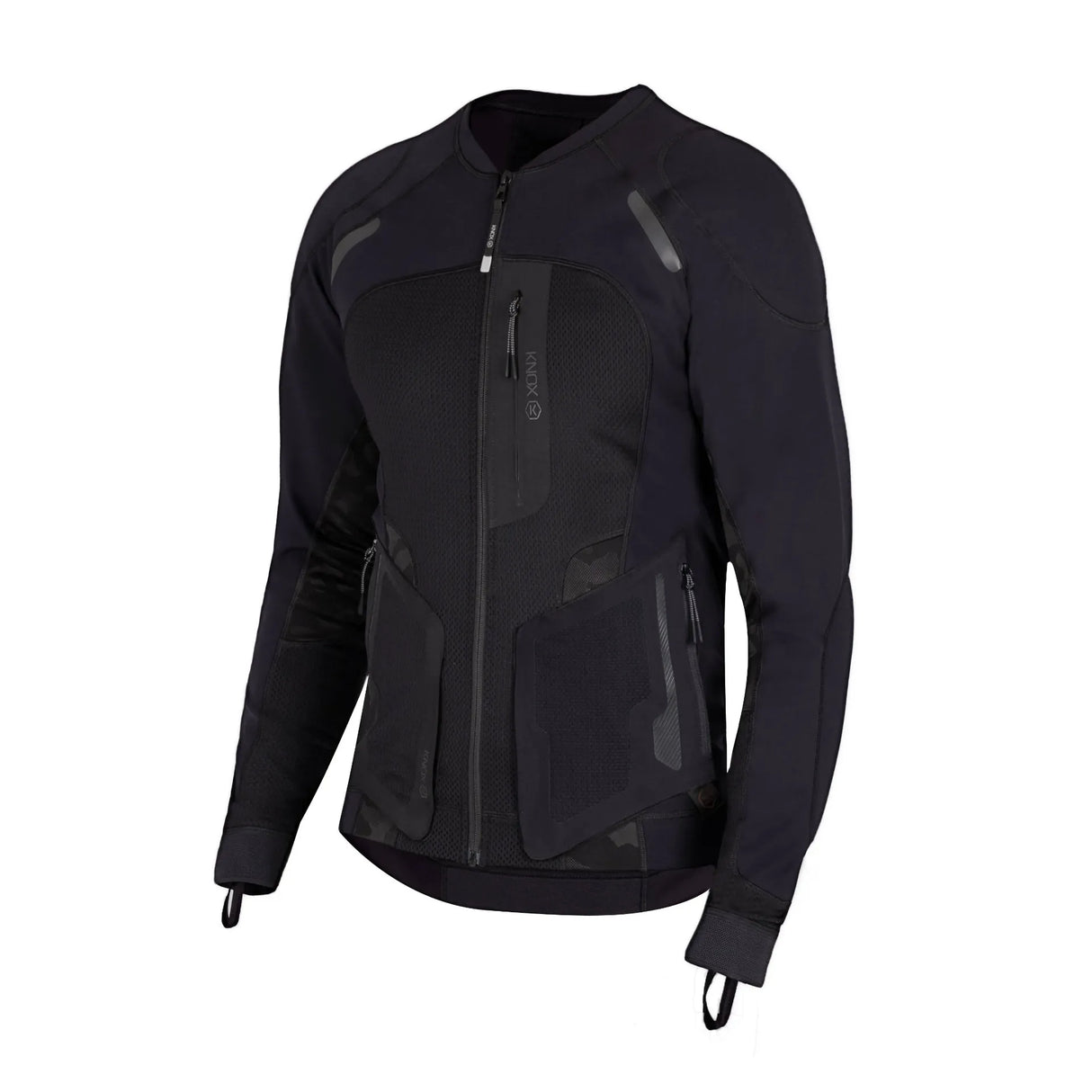 KNOX Action Pro MK2 Herren Motorrad-Protektorenhemd Schwarz