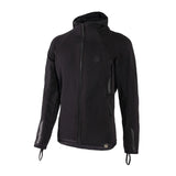KNOX Shield Motorrad Kapuzenjacke Herren Schwarz