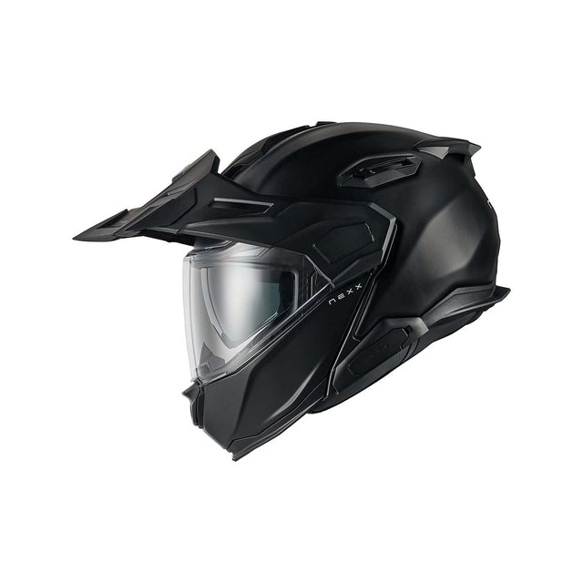 NEXX Helm X.LIFECOUNTRY PLAIN Schwarz Matt