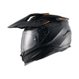 NEXX Helm Y.TRAVL PLAIN Schwarz Matt