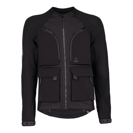 KNOX Tor inkl. Überjacke Herren Motorrad-Adventurejacke Schwarz