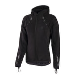 KNOX Shield Motorrad Kapuzenjacke Damen Schwarz