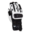 KNOX Orsa Leder MK3 Unisex Motorradhandschuhe Schwarz/Weiß