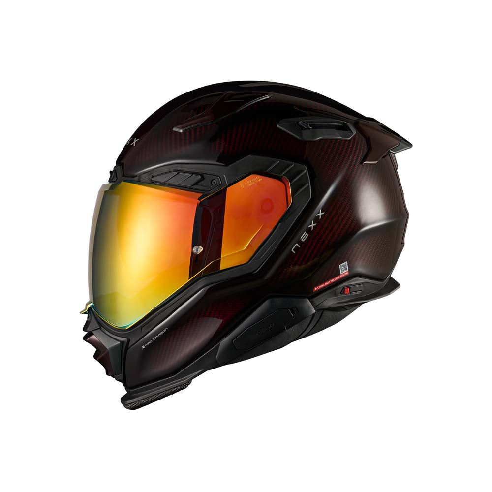 NEXX Helm X.WST3 Lava carbon Rot