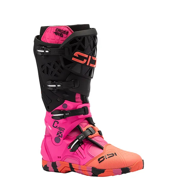 Sidi CROSSAIR X Motocross Stiefel Messy Rosa