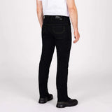 KNOX Shield MK2 Klassisch Kurz Herren Motorradjeans Schwarz
