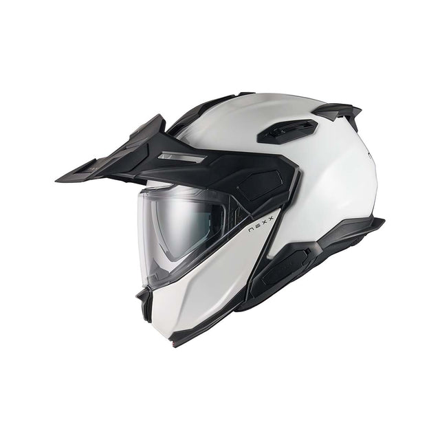 NEXX Helm X.LIFECOUNTRY PLAIN Weiß