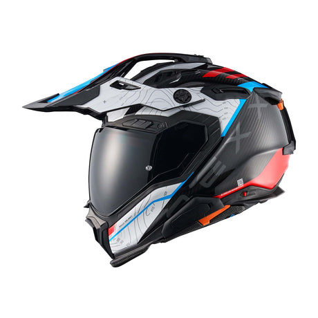 NEXX Helm X.WED3 FURKA CARBON Rot.Blau