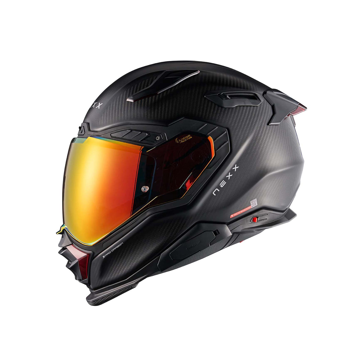 NEXX Helm X.WST3 ZERO PRO CARBON Rot Matt