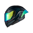 NEXX Helm X.R3R Hadal carbon Blau teal
