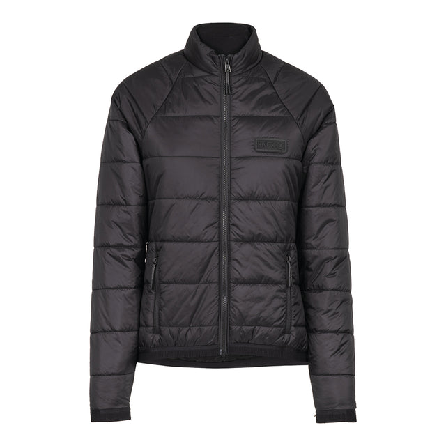 KNOX Union Quilt Damen Motorradjacke Schwarz