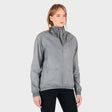 KNOX Tor Wasserdicht Shell Damen Motorrad-Regenüberjacke Hellgrau