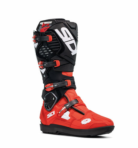 Sidi Crossfire 3 SRS Motocross Stiefel Rot-Schwarz