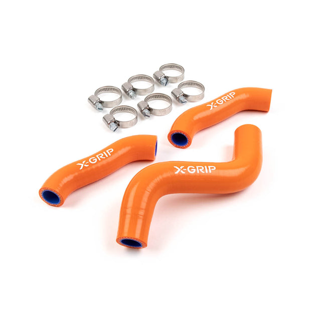 X-GRIP Silikon-Kühlerschlauch passend für KTM, HQV & GasGas 450-500 20-23