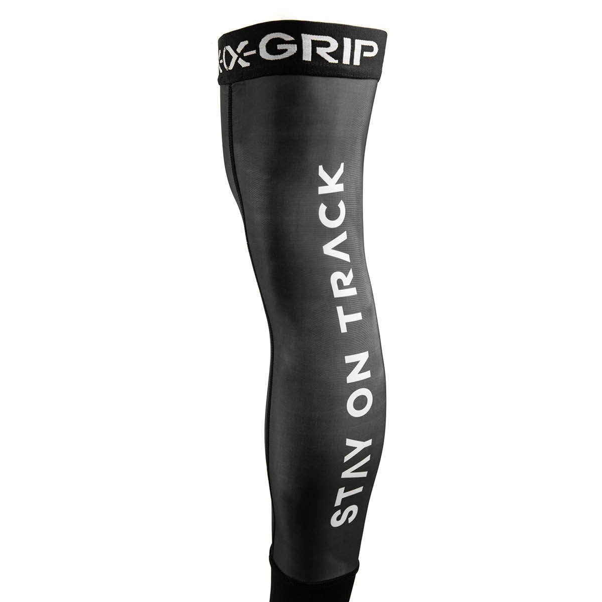 X-Grip Knieorthesen-Socken Schwarz