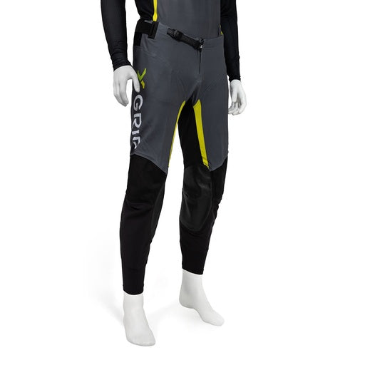 X-GRIP Motocross Hose Titanium ohne Taschen Grau