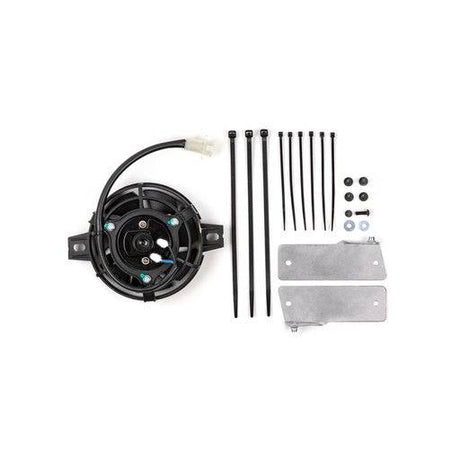 X-GRIP Kühlerlüfter-Komplettset mit Lüfter, Kabeln und Befestigungsteilen, kompatibel mit X-GRIP Kühlsystemen.