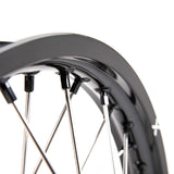 X-Grip Felgen-Set V3 21"/18" Schwarz für Sherco