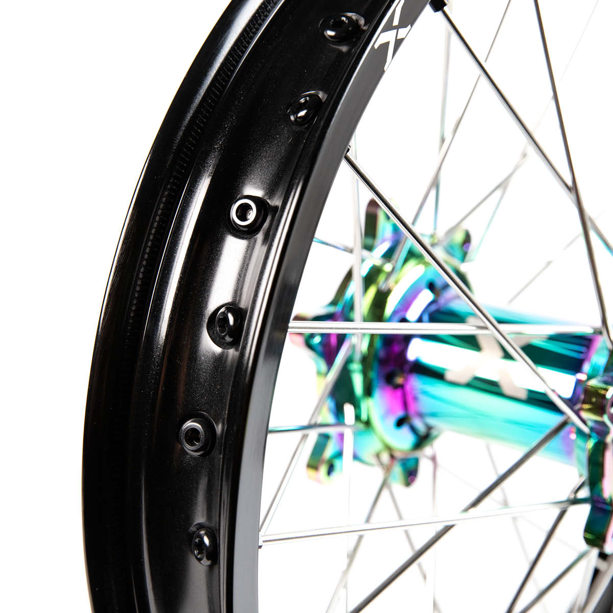 X-Grip Felgen-Set V3 21"/18" Schwarz-Rainbow für Stark Varg