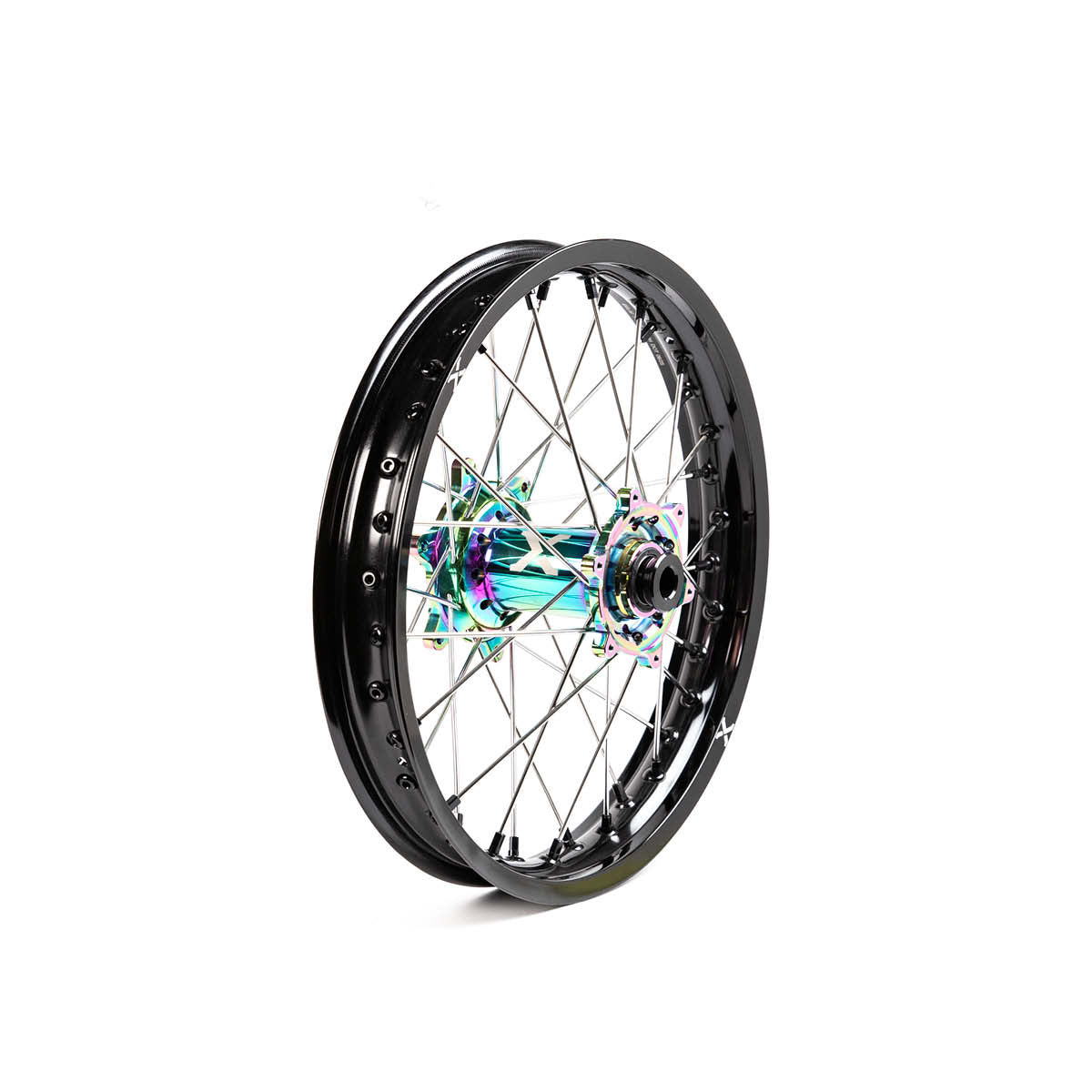 X-Grip Felgen-Set V3 21"/19" Schwarz-Rainbow passend für KTM/Husqvarna & GasGas 23-