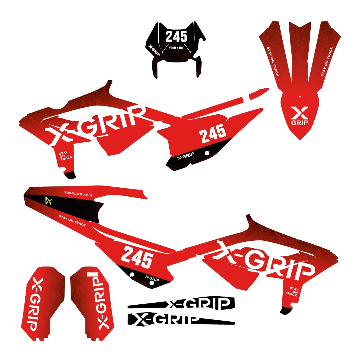 X-GRIP Dekorbogen passend für Beta 23-24