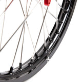 X-Grip Felgen-Set V3 21"/18" Schwarz-Rot für Stark Varg