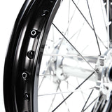 X-Grip Felgen-Set V3 21"/19" Schwarz-Silber für KTM/HQV 23- / GasGas 24-