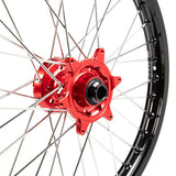 X-Grip Felgen-Set V3 21"/19" Schwarz-Rot für Stark Varg