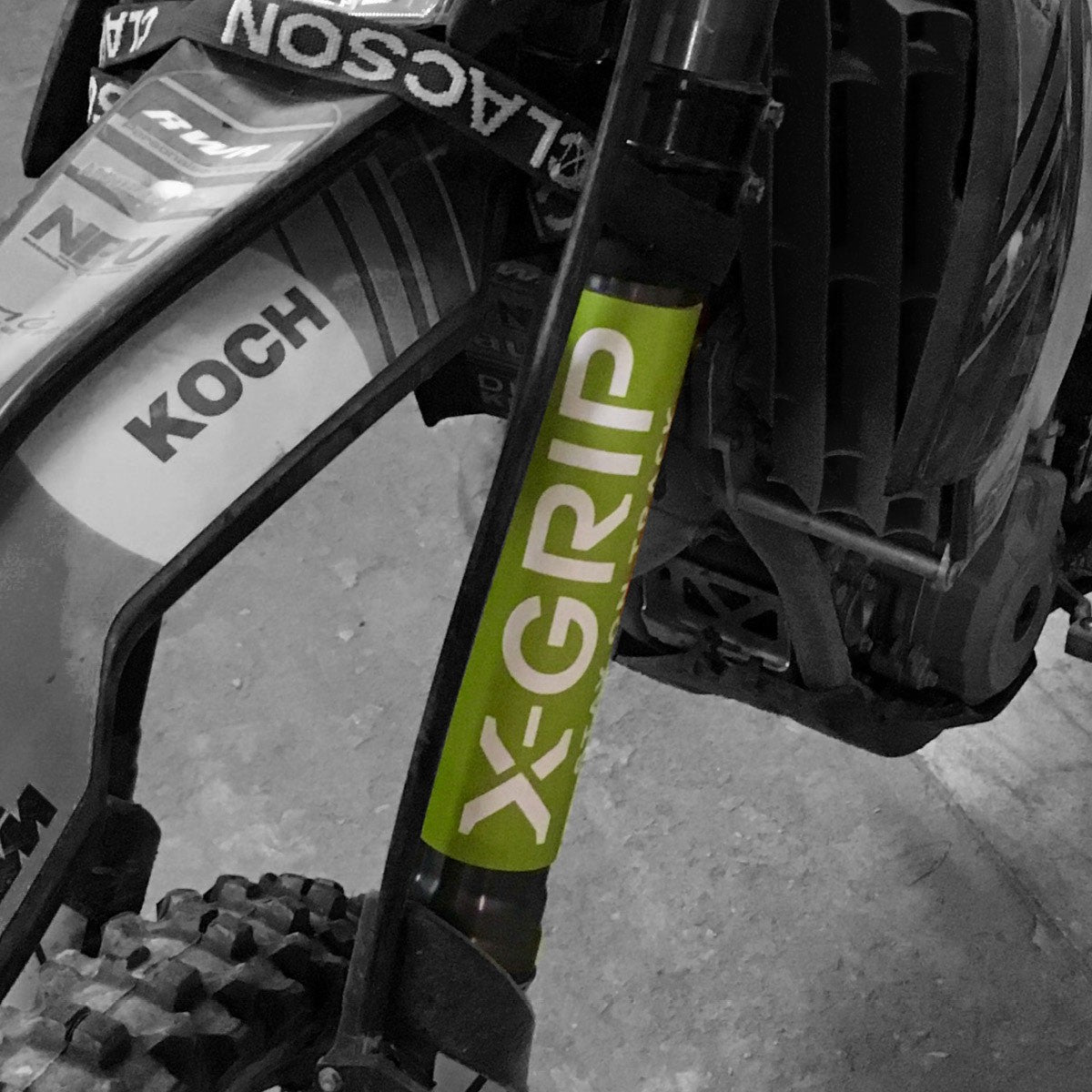 X-GRIP Gabel-Aufkleber-Set