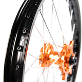 X-Grip Felgen-Set V3 21"/19" Schwarz-Orange für Stark Varg
