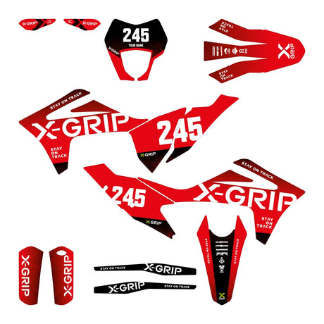 X-GRIP Dekorbogen passend für GasGas 21-23