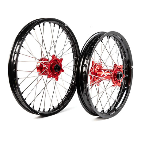 X-Grip Felgen-Set V3 21"/19" Schwarz-Rot für Stark Varg