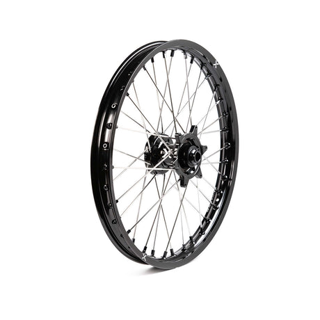 X-Grip Felgen-Set V3 21"/18" Schwarz für Sherco