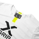X-GRIP Motocross Jersey Tungsten Weiß/Acid-Gelb