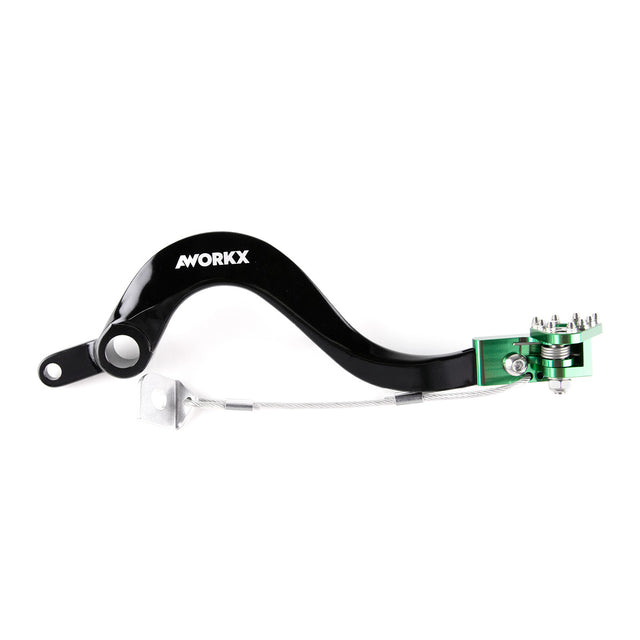AWORKX Hinterradbremspedal passend für Kawasaki 05-