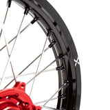 X-Grip Felgen-Set V3 21"/18" Schwarz-Rot für Stark Varg