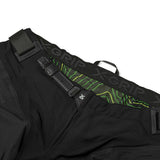 X-GRIP Motocross Hose Tungsten mit Taschen Schwarz/Petrol