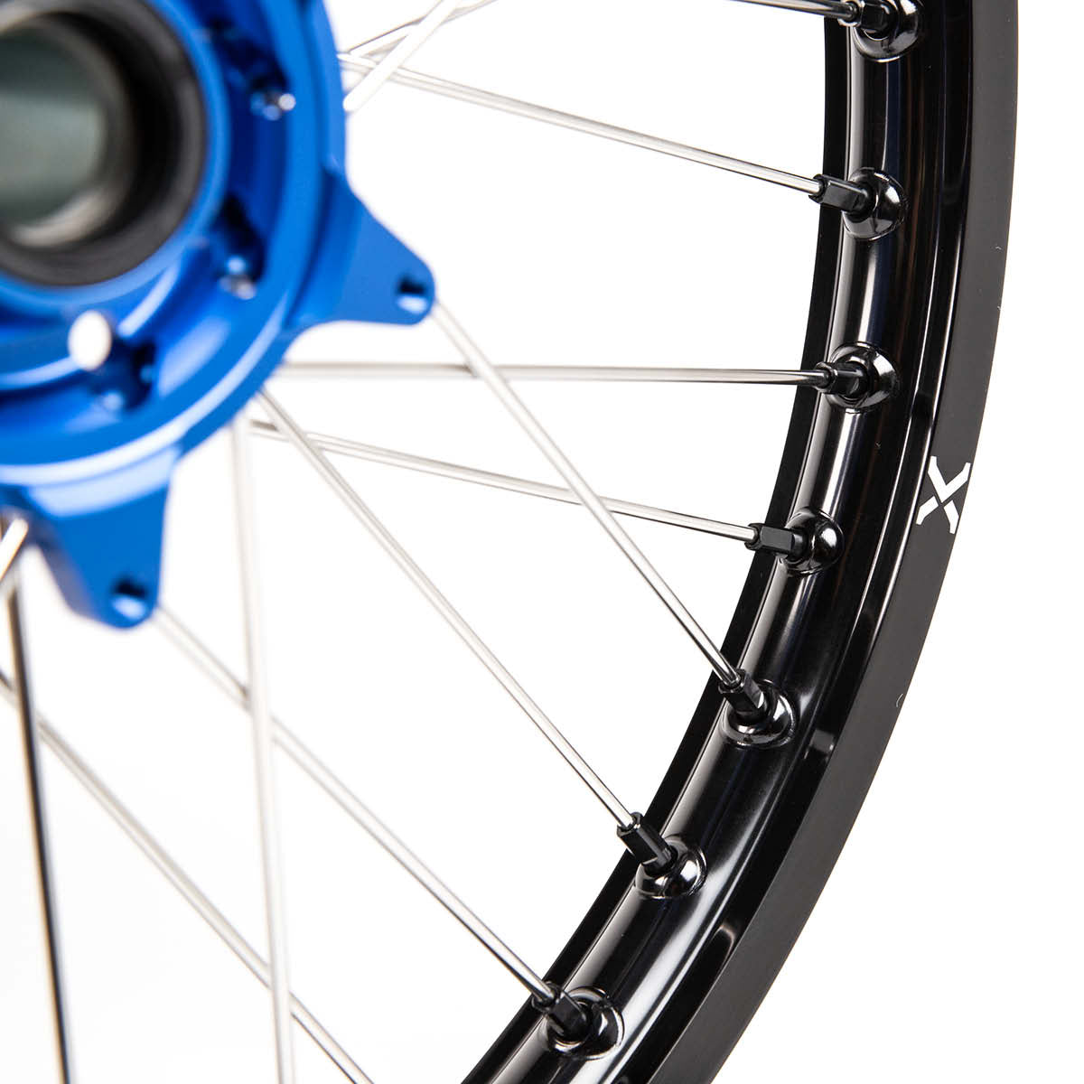 X-Grip Felgen-Set V3 21"/19" Schwarz-Blau für Stark Varg