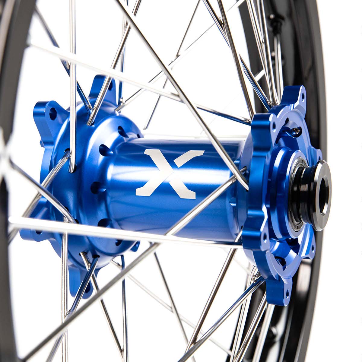X-Grip Felgen-Set V3 21"/19" Schwarz-Blau für Stark Varg