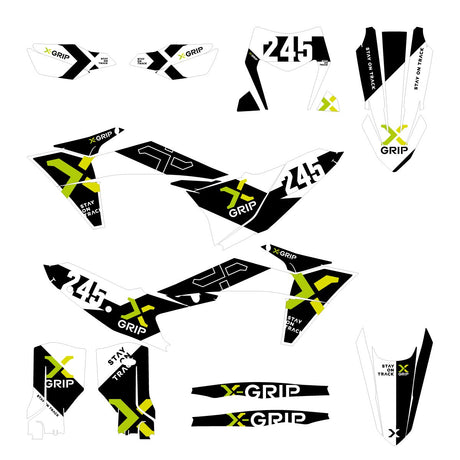 X-GRIP Dekorbogen passend für KTM 24-25